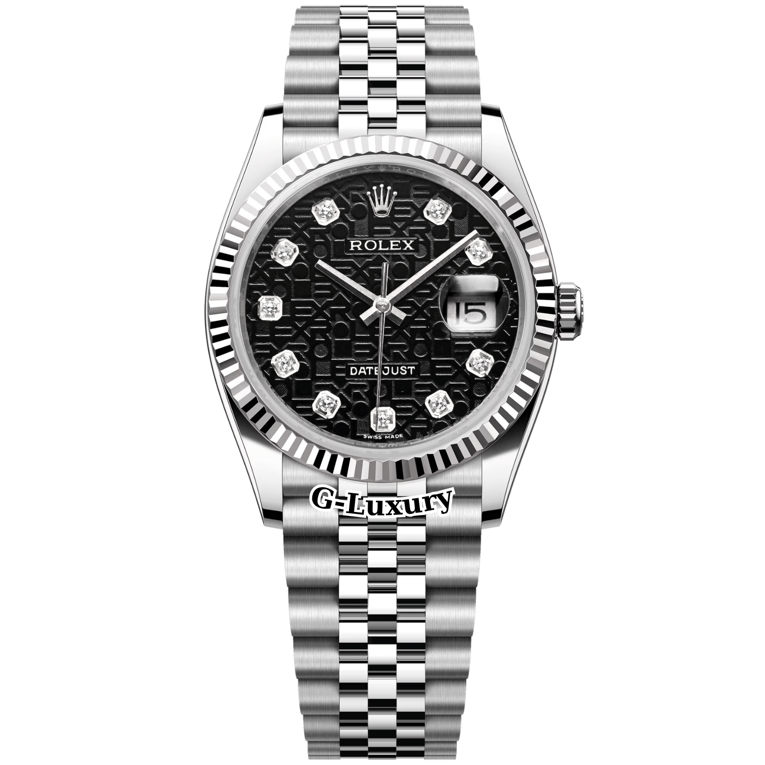 Rolex Oyster Perpetual Datejust 36mm 116234 Vi tính đen