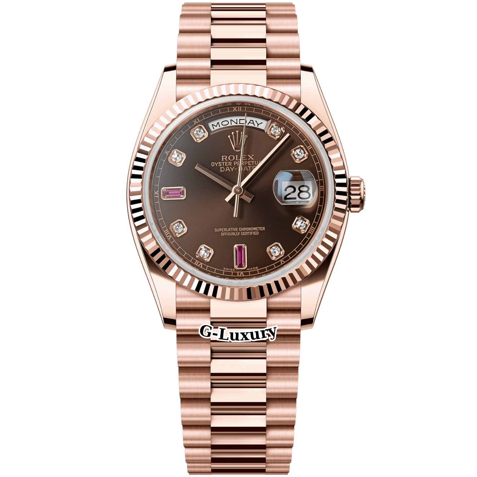 Rolex Oyster Perpetual Day-Date 36 Ref. 118235 Chocolate Dial