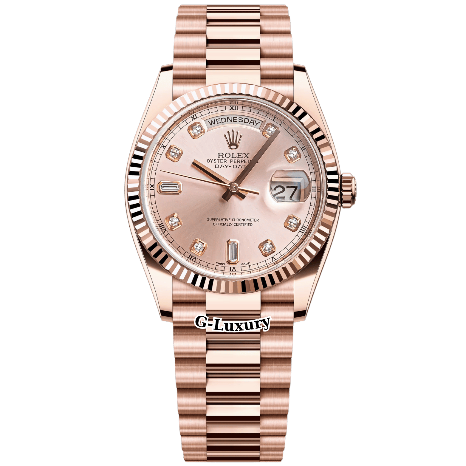 Rolex Day-Date 36 Sundust Dial – Ref. 118235