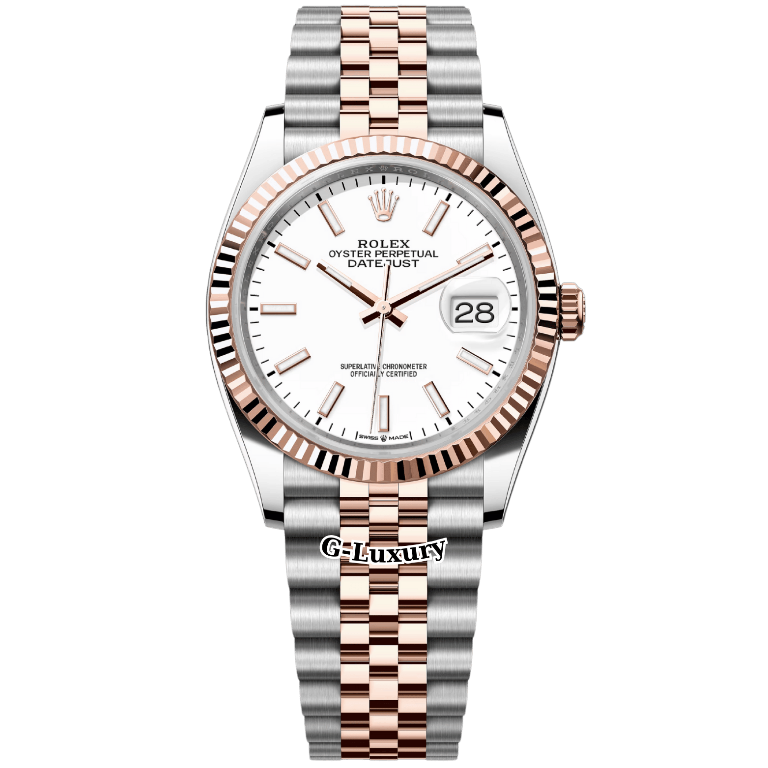 Rolex Oyster Perpetual Datejust 36mm Ref. 126231 – White Dial