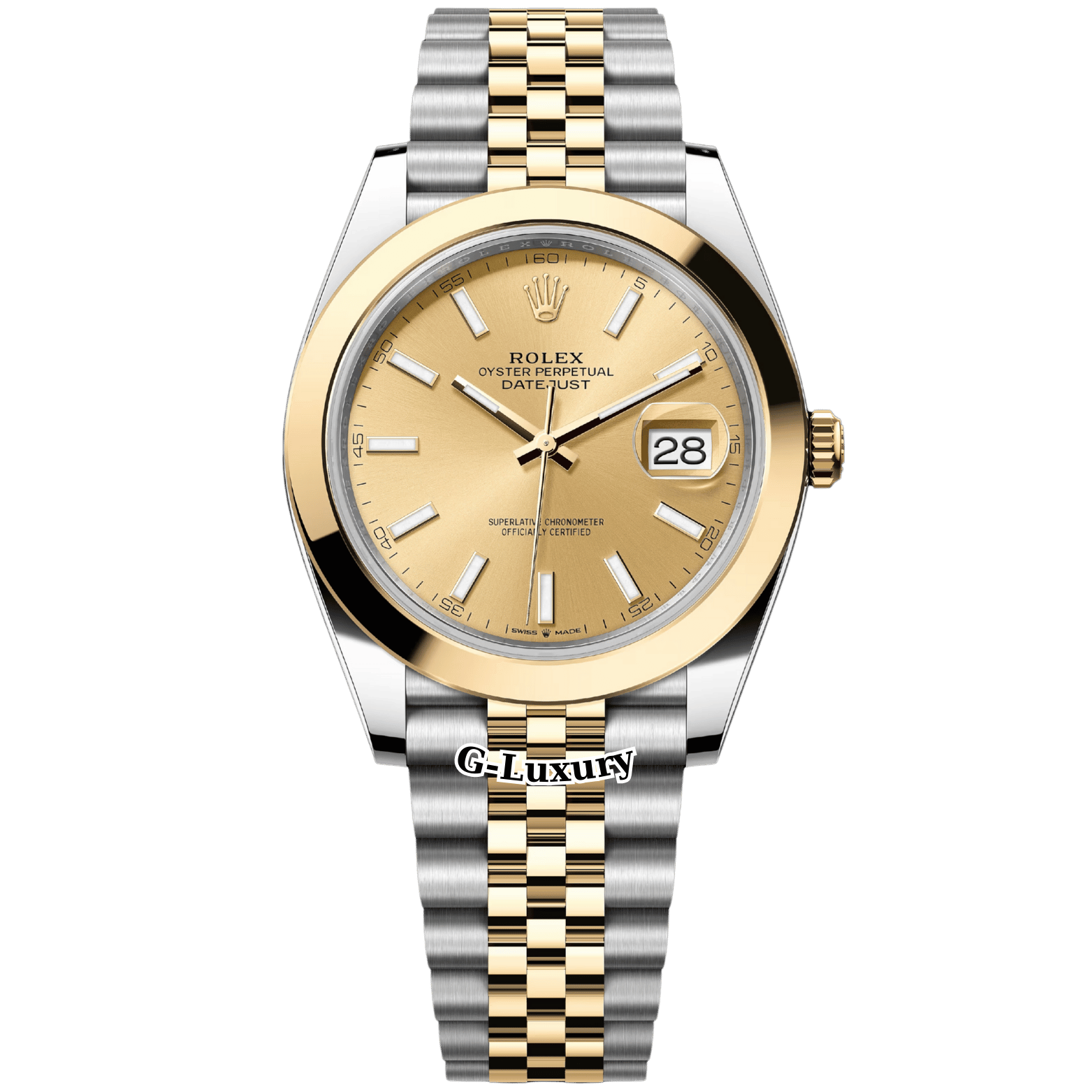 Rolex Oyster Perpetual Datejust 41mm Ref. 126303 Champagne Dial