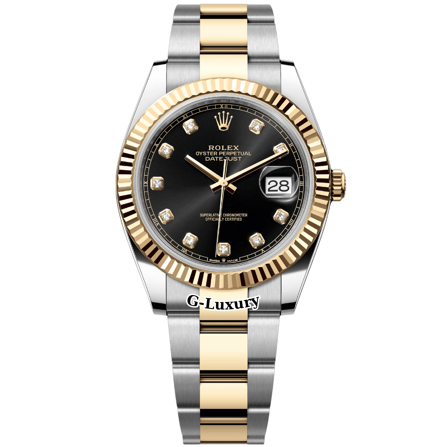 Rolex Oyster Perpetual Datejust 41 Ref. 126333 – Black Dial Diamond