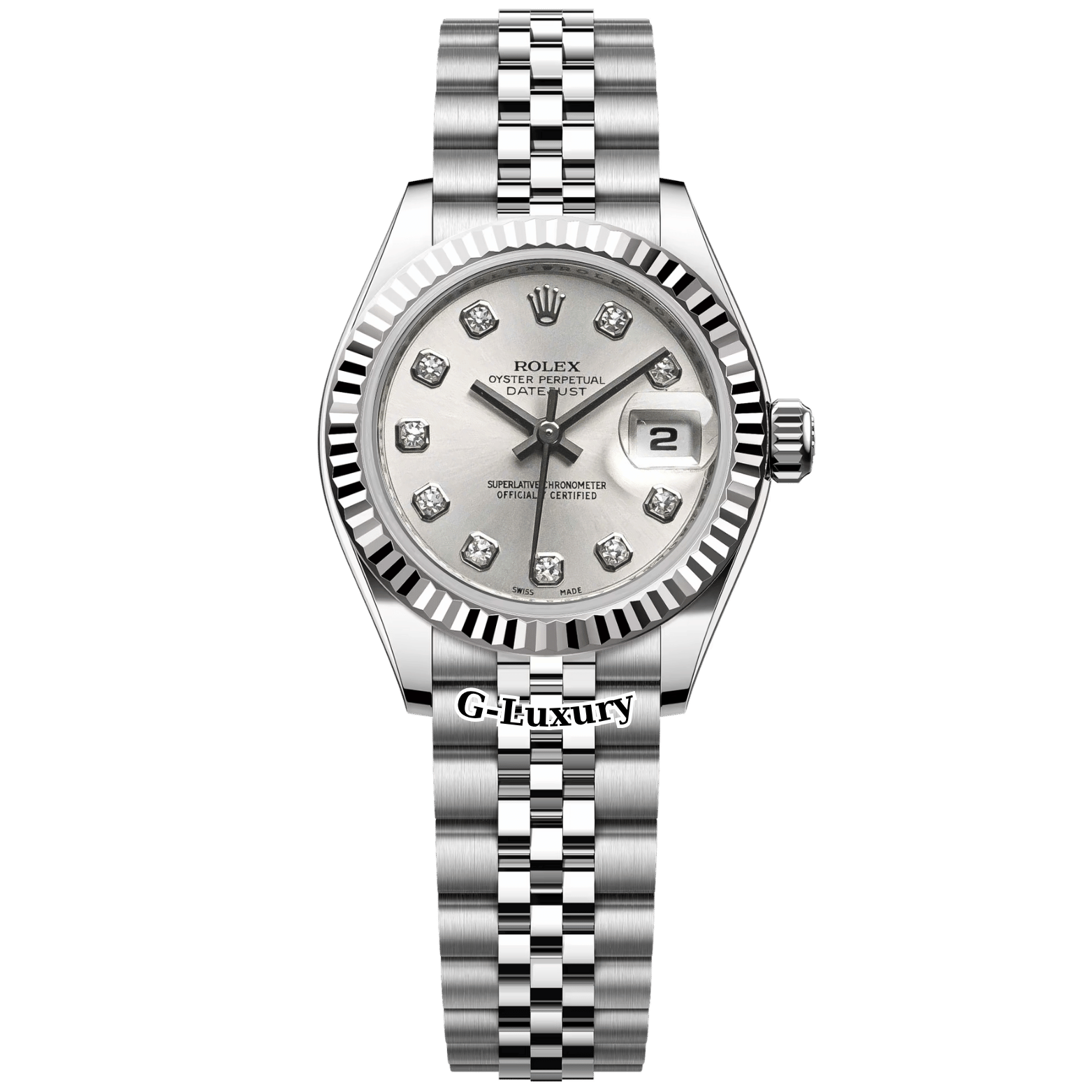 Rolex Oyster Perpetual Lady-Datejust 26mm Ref. 179174 Silver Dial