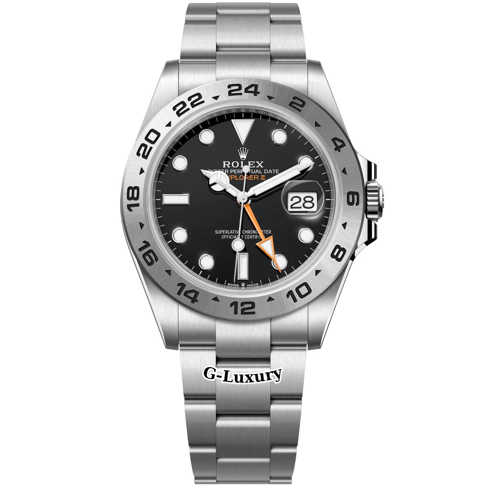 Rolex Oyster Perpetual Explorer II Ref. 216570 Black Dial