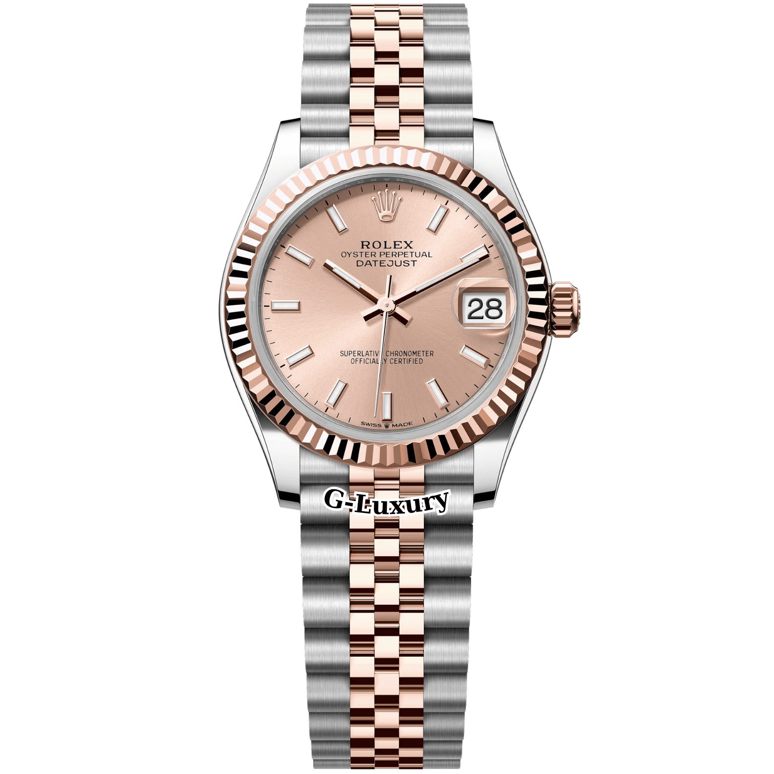 Rolex Oyster Perpetual Datejust 31mm 278271 Rose Dial