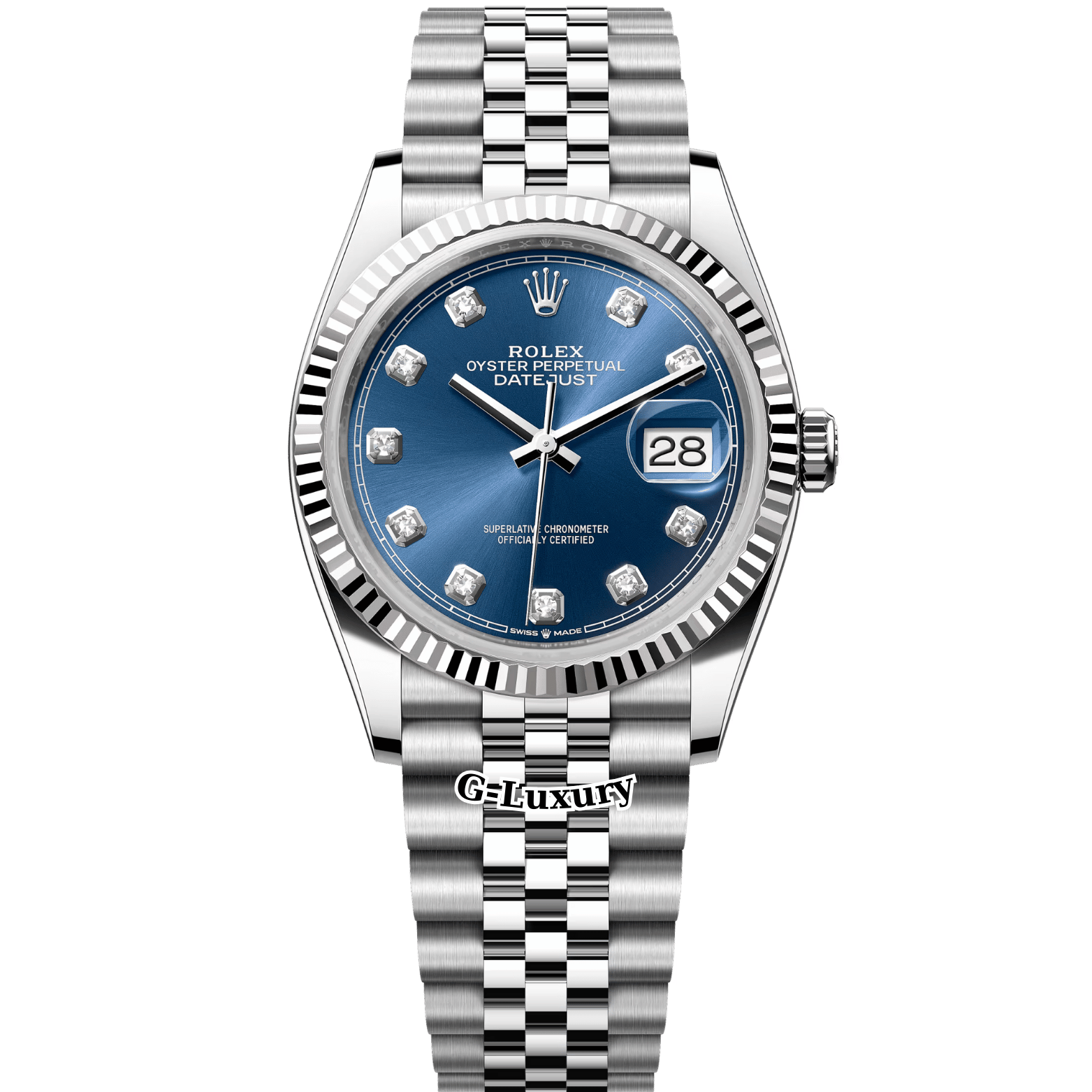 Rolex Oyster Perpetual Datejust 36mm 126234 Blue Dial
