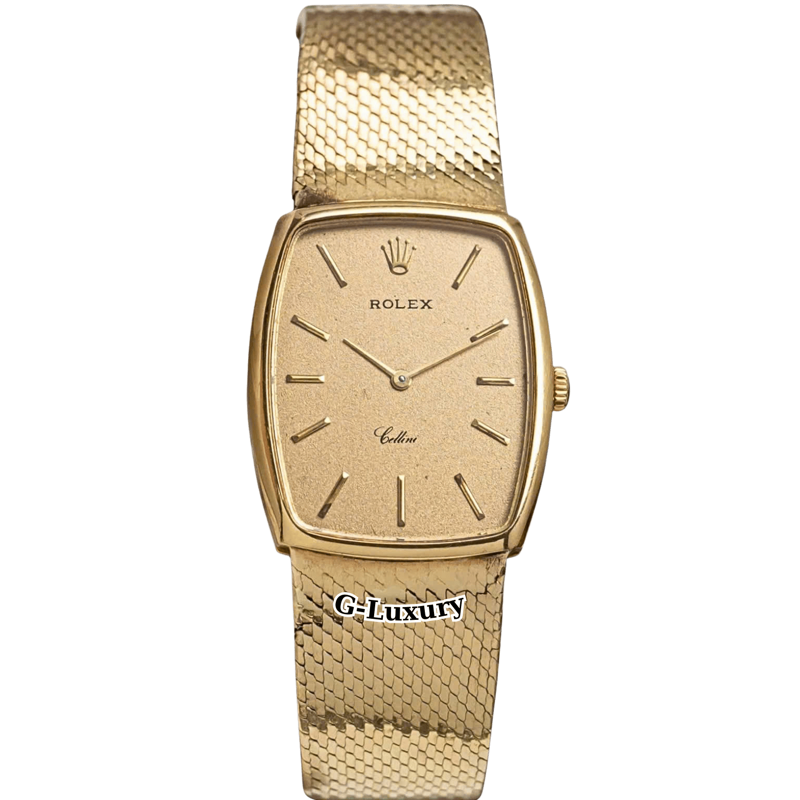 Rolex Cellini Tonneau Vàng khối