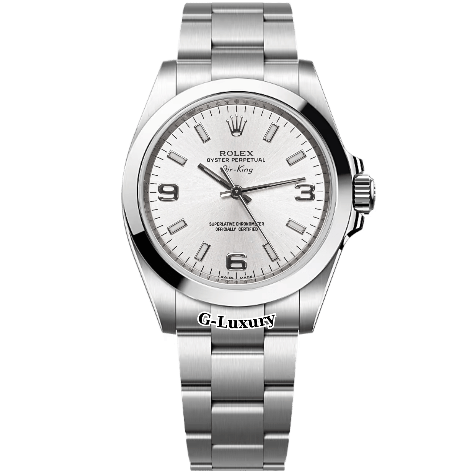 Rolex Oyster Perpetual Air King 114200-0024 Sliver Dial