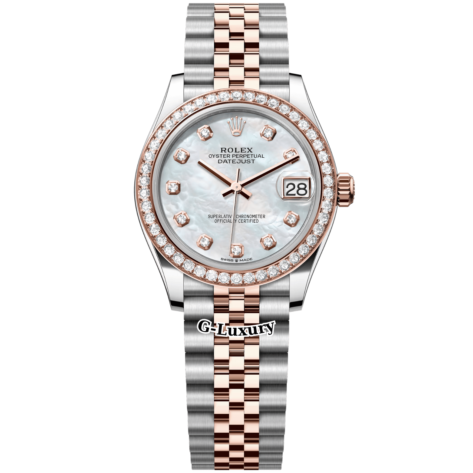 Rolex Oyster Perpetual Datejust 31mm 278271 White Mop Dial