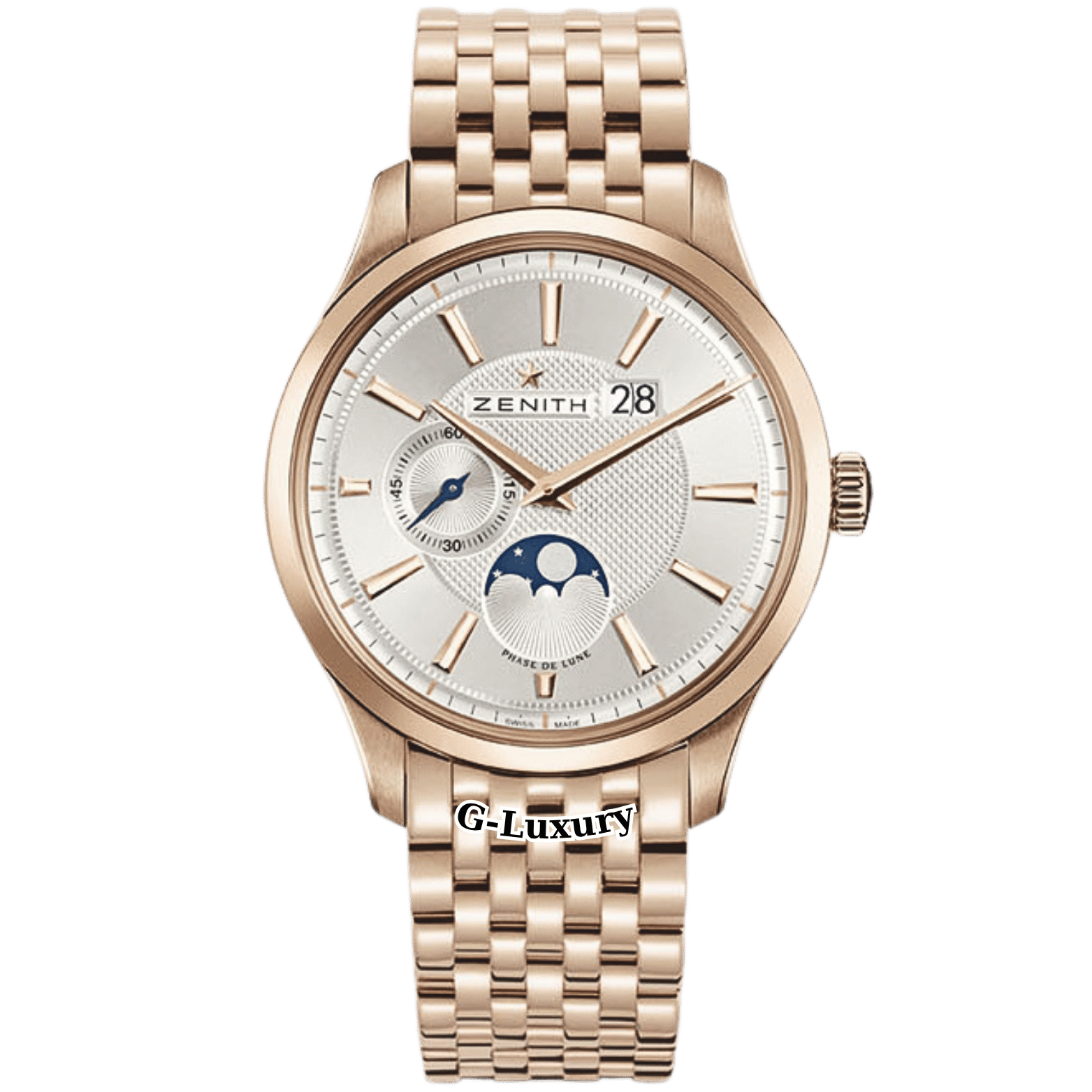 Zenith Captain Moonphase 40mm Rose Gold Ref. 18.2140.691/02.M2140