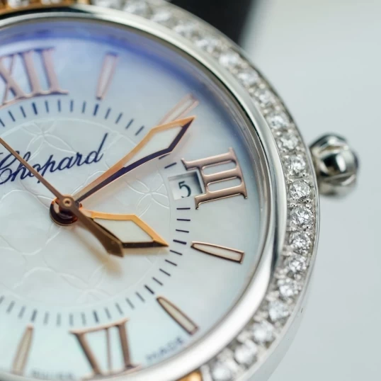 Đồng hồ Chopard Imperiale Mother of Pearl Dial Steel and 18kt Rose Gold 388541-6002