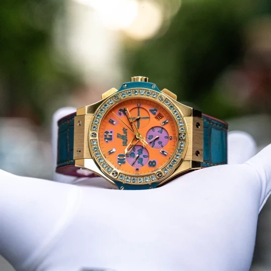 Hublot Big Bang Pop Art Limited Edition Pink Gold 18kAu750 Ref.341.VL.4789.LR.1207.POP15