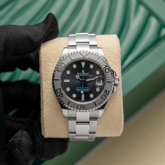 Rolex Oyster Perpetual Yacht Master 37mm 268622 thép Oystersteel và bạch kim (Rhodium) với dây đeo Oyster