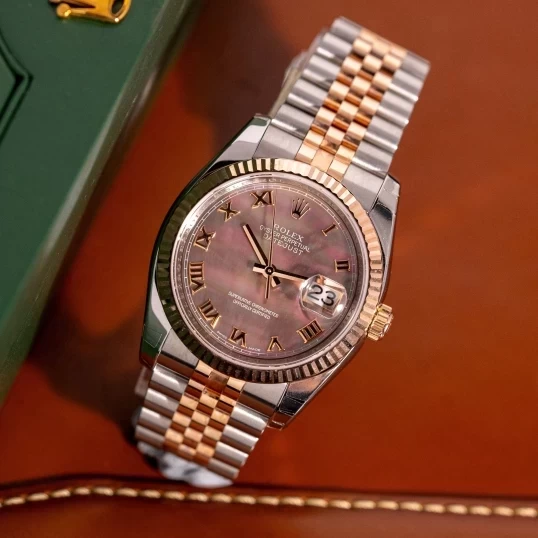 Rolex Oyster Perpetual Datejust 36mm 116231 MOP dial - mặt xà cừ tím