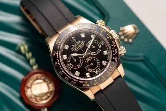 Rolex Daytona 116518LN 18K Ceramic Black Diamond Dial