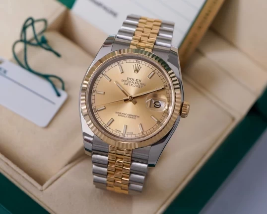 Rolex Oyster Perpetual Datejust 36mm 116233 Champagne Dial