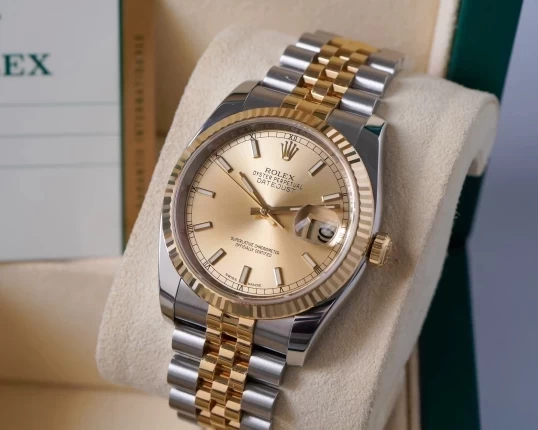 Rolex Oyster Perpetual Datejust 36mm 116233 Champagne Dial