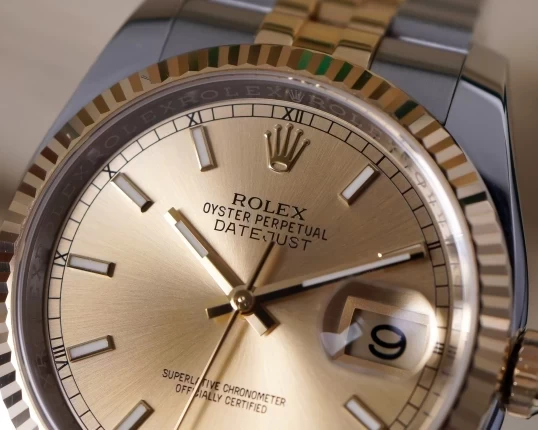 Rolex Oyster Perpetual Datejust 36mm 116233 Champagne Dial