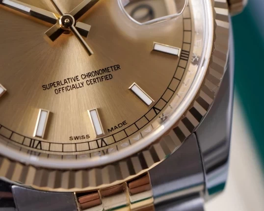 Rolex Oyster Perpetual Datejust 36mm 116233 Champagne Dial