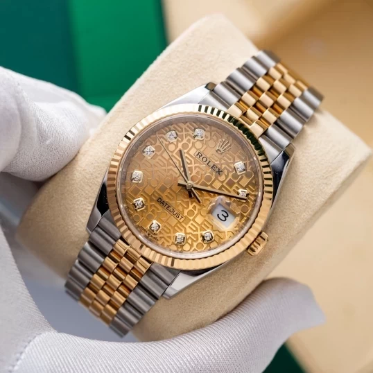 Rolex Oyster Perpetual Datejust 36mm 116233 Mặt Số Vi Tính Vàng