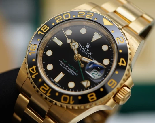 Rolex Oyster Perpetual GMT-Master II 40mm 116718LN Vàng 18K nguyên khối