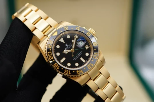 Rolex Oyster Perpetual GMT-Master II 40mm 116718LN Vàng 18K nguyên khối