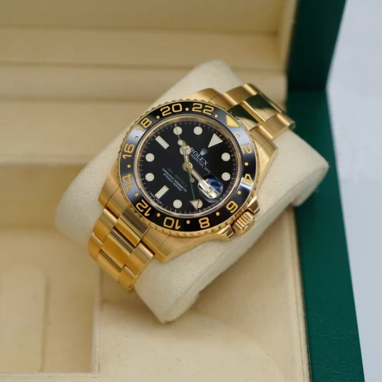 Rolex Oyster Perpetual GMT-Master II 40mm 116718LN Vàng 18K nguyên khối