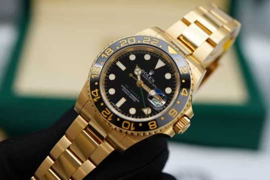 Rolex Oyster Perpetual GMT-Master II 40mm 116718LN Vàng 18K nguyên khối