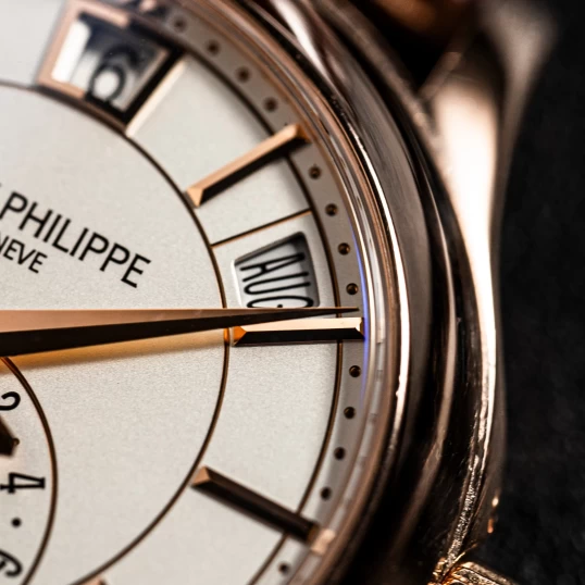 Patek Philippe Complications 5205R-001 Annual Calendar Moonphase White