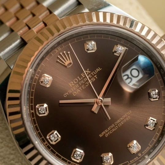 Rolex Oyster Perpetual Datejust 41mm 126331-0004 Chocolate Dial