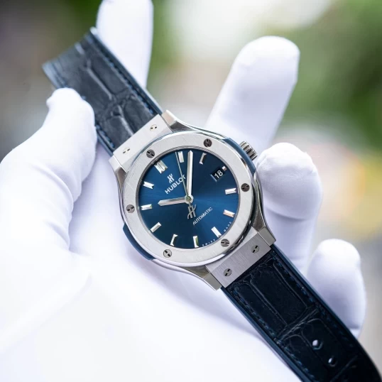 Hublot Classic Fusion 38mm Blue Dial