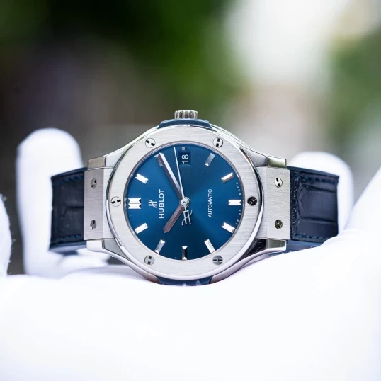 Hublot Classic Fusion 38mm Blue Dial