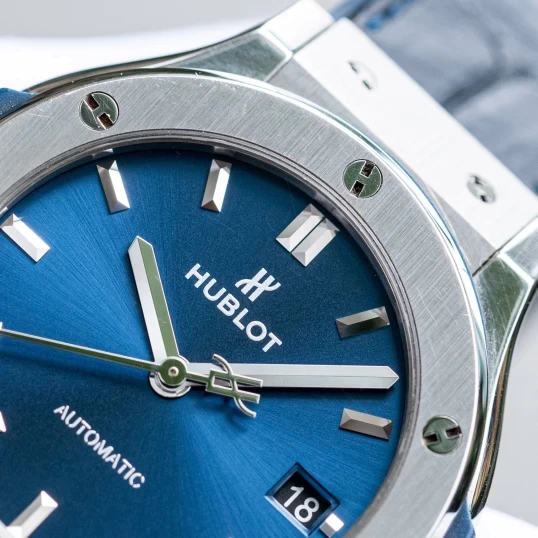 Hublot Classic Fusion 38mm Blue Dial