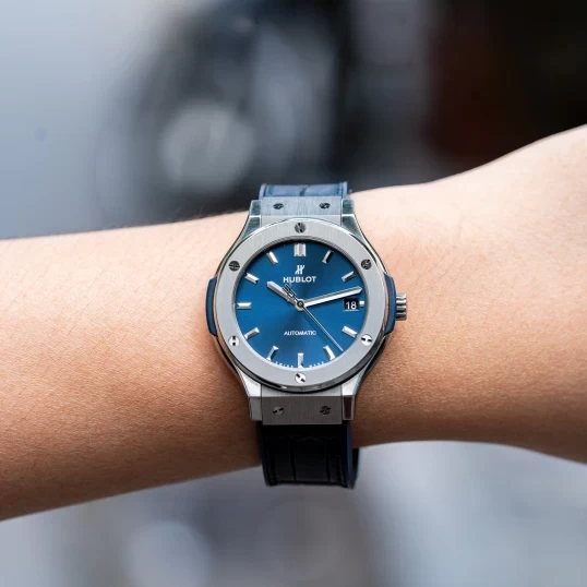 Hublot Classic Fusion 38mm Blue Dial