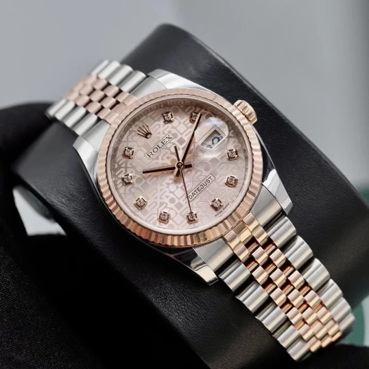 Rolex Oyster Perpetual Datejust 36mm 116231 vi tính hồng 2014