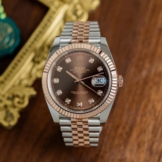 Rolex Oyster Perpetual Datejust 41mm 126331 Chocolate Dial