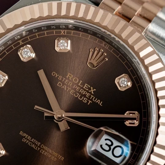 Rolex Oyster Perpetual Datejust 41mm 126331 Chocolate Dial