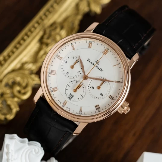 Đồng hồ Blancpain Villeret Single Pusher Chronograph 6185-3642-55b