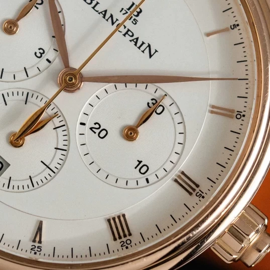 Đồng hồ Blancpain Villeret Single Pusher Chronograph 6185-3642-55b