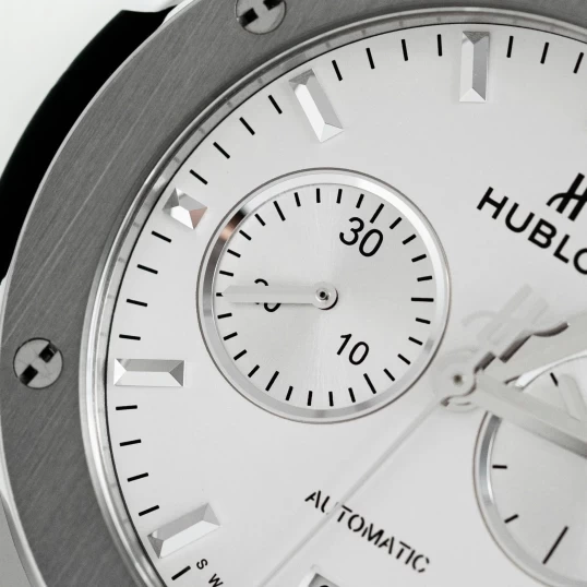 Hublot Classic Fusion Chronograph Titanium White Dial 42mm 541.NX.2611.LR