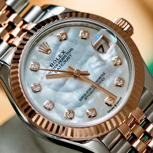 Rolex Oyster Perpetual Datejust 31mm 278341RBR Stainless Steel and Rose Gold - MOP dial