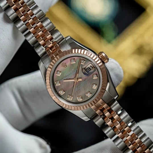 Rolex Oyster Perpetual Lady-Datejust 179171 Mop Tím