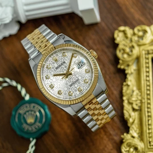 Rolex Oyster Perpetual Datejust 36mm 116233 vi tính trắng (2013)