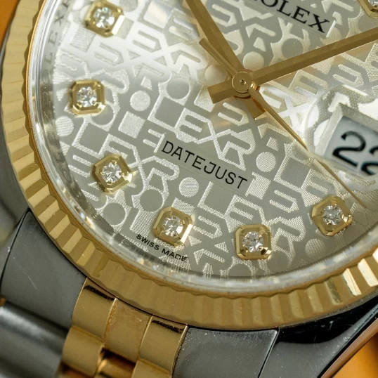 Rolex Oyster Perpetual Datejust 36mm 116233 vi tính trắng (2013)