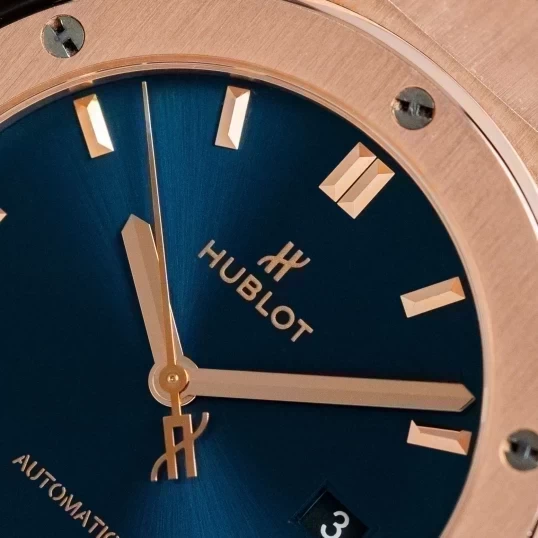 Hublot Classic Fusion King Gold Blue 42mm 542.OX.7180.RX