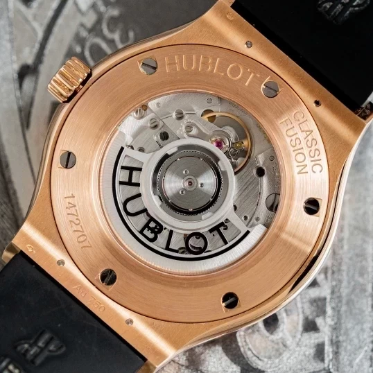 Hublot Classic Fusion King Gold Black Dial 42mm ref. 542.OX.1181.LR