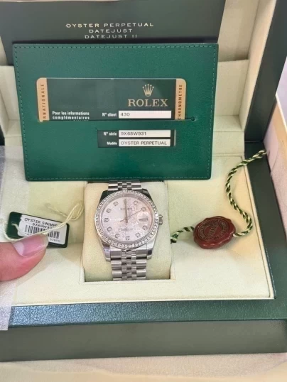 Rolex Oyster Perpetual Datejust 36mm 116234 mặt số vi tính trắng (2014)