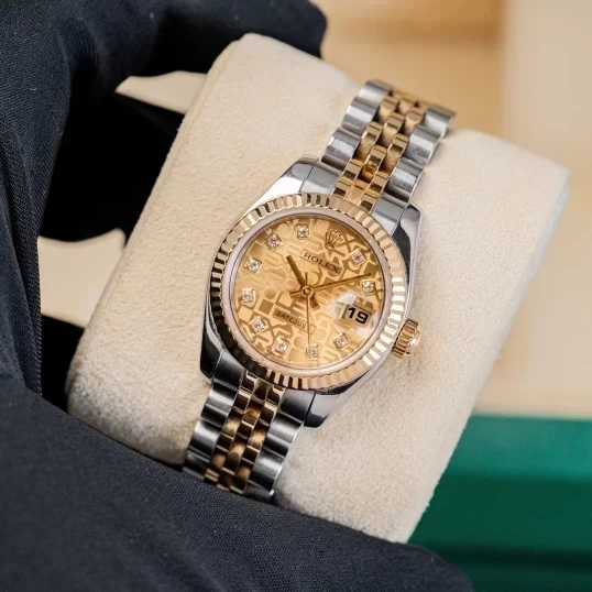 Rolex Lady-Datejust 26mm 179173 Mặt Số Vi Tính Vàng