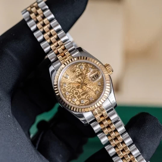 Rolex Lady-Datejust 26mm 179173 Mặt Số Vi Tính Vàng