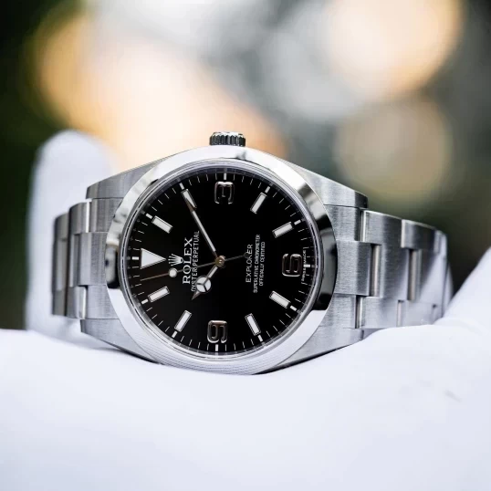 Rolex Oyster Perpetual Explorer 214270 Black Dial 40mm